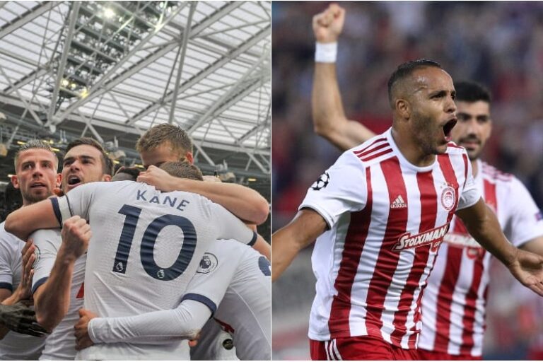Τότεναμ – Ολυμπιακός με 350+ στοιχήματα & MatchCombo στο Stoiximan.gr