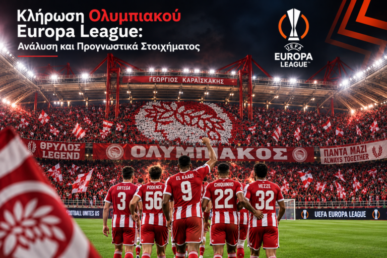 Κλήρωση Ολυμπιακού Europa League - Ανάλυση και Προγνωστικά Στοιχήματος