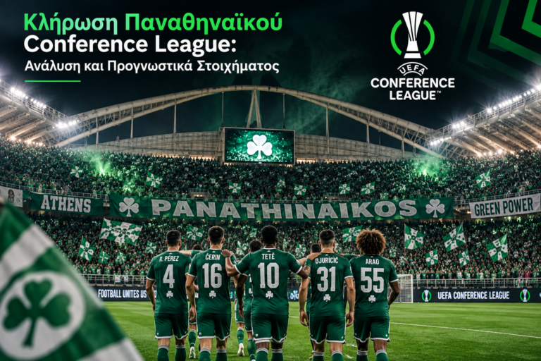 Κλήρωση Παναθηναϊκού Conference League: Ανάλυση και προγνωστικά στοιχήματος